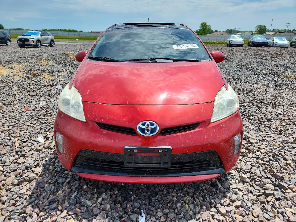 2013 Toyota Prius VIN JTDKN3DU1D5600849 COPART salvage auction — HAIL, MO - SALVAGE CERTIFICATE OF TITLE, sold $100 on 2026-07-27 (photo 5)