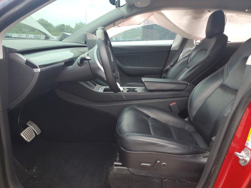 2021 Tesla Model y VIN 5YJYGDEF9MF139568 COPART salvage auction — SIDE, Ky - Cert Of Title-Salvage, sold $6,800 on 2026-07-29 (photo 7)