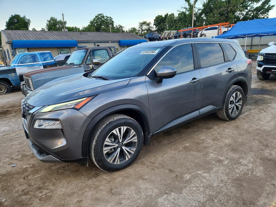 2023 Nissan Rogue VIN JN8BT3BA2PW423018 COPART salvage auction — HAIL, KS - CERT OF TITLE-SALVAGE, sold $1,000 on 2026-07-29 (photo 1)