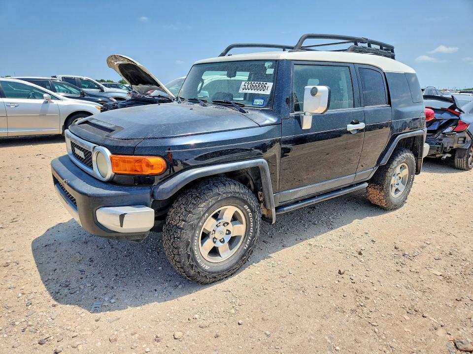 2008 Toyota Fj cruiser VIN JTEBU11F38K049307 — COPART salvage auction photo