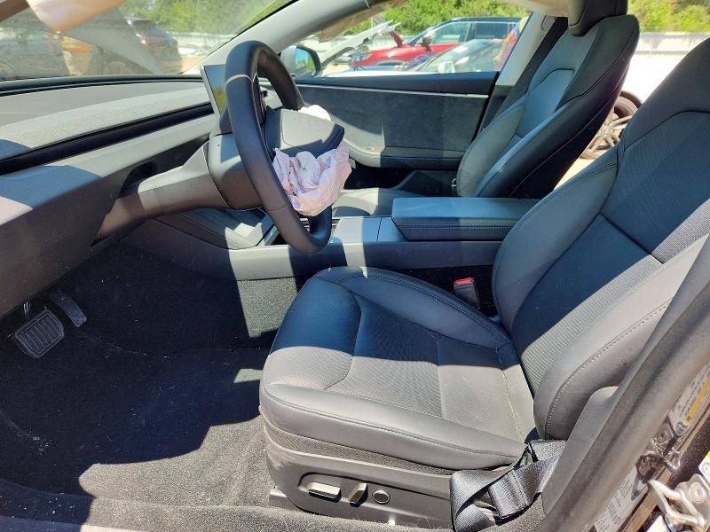 2024 Tesla Model 3 VIN 5YJ3E1EB9RF794722 COPART salvage auction — FRONT END, Il - Salvage Certificate, sold $6,700 on 2026-07-28 (photo 7)