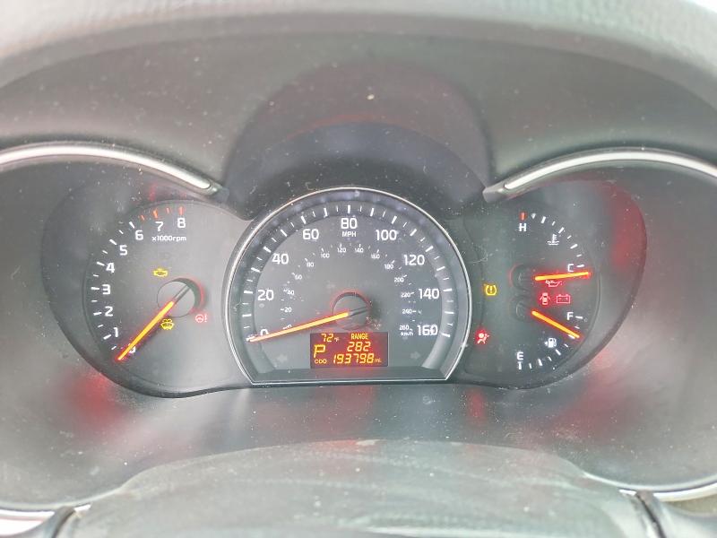 2015 Kia Sorento VIN 5XYKTCA63FG651744 COPART salvage auction — FRONT END, Tn - Salvage Certificate, sold $300 on 2026-07-16 (photo 9)