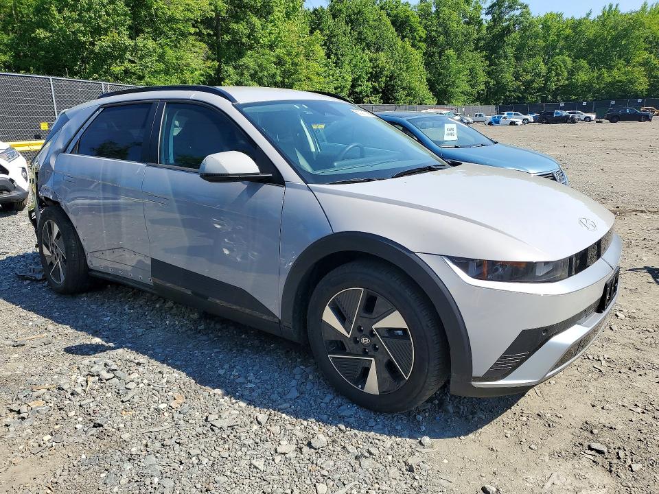 2025 Hyundai Ioniq VIN 7YAKNDDC4SY030430 COPART salvage auction — REAR END, Va - Cert Of Title - Salvage, sold $775 on 2026-07-31 (photo 4)