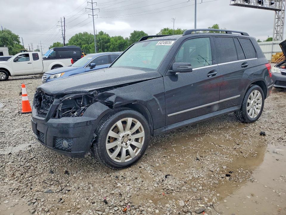 2012 Mercedes-benz Glk-class VIN WDCGG8HB5CF934729 COPART salvage auction — FRONT END, OH - CERT OF TITLE-SALVAGE, sold $625 on 2026-07-14 (photo 1)