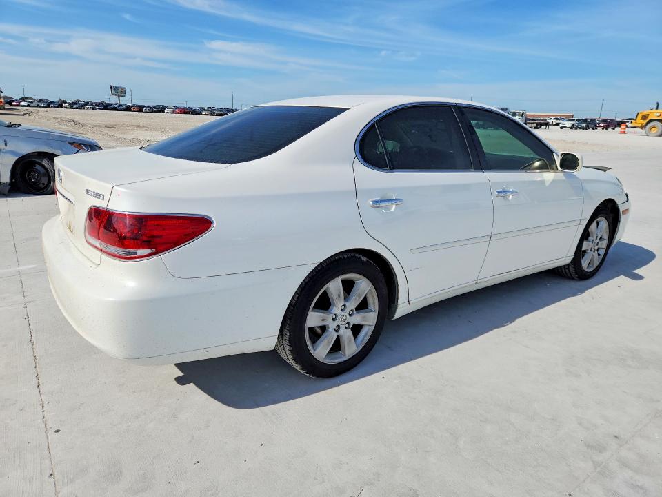 2005 Lexus ES VIN JTHBA30G555120681 COPART salvage auction — FRONT END, TX - SALVAGE VEHICLE TITLE, sold $175 on 2026-07-24 (photo 3)