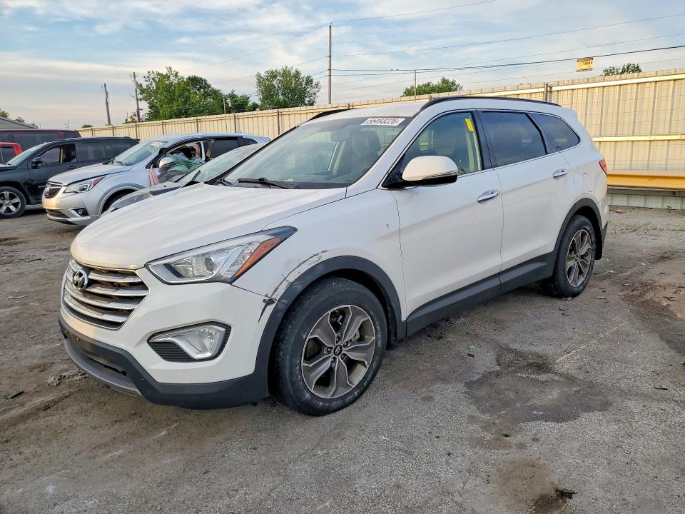2014 Hyundai Santa fe VIN KM8SNDHF9EU040101 COPART salvage auction — UNDERCARRIAGE, In - Cert Of Title-Salvage Title, sold $1,600 on 2026-07-20 (photo 1)