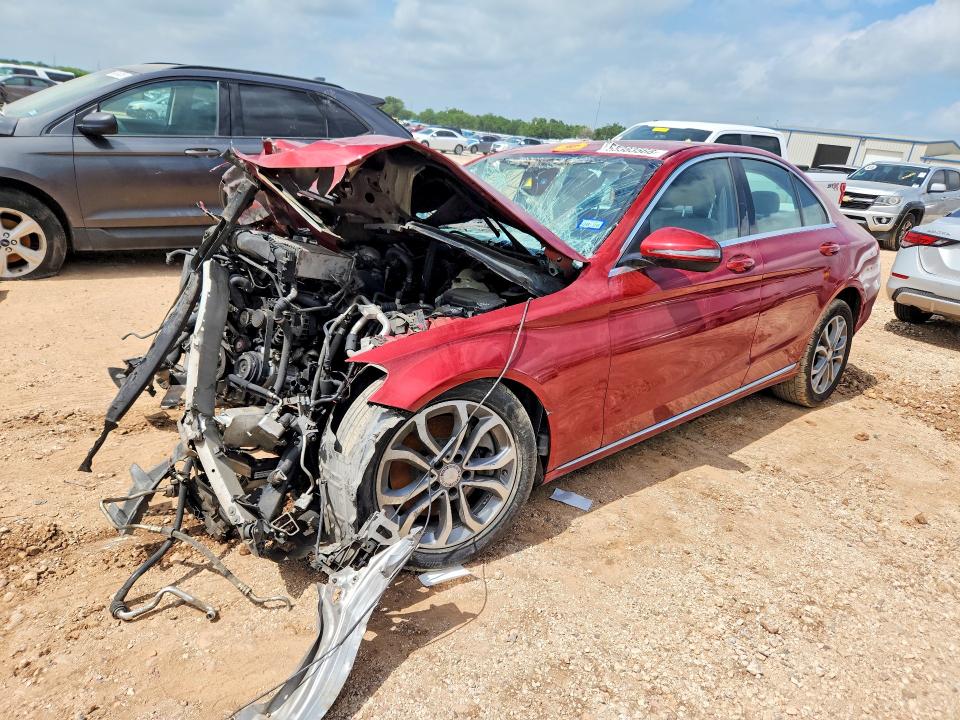 2016 Mercedes-benz C-klasse VIN 55SWF4JB3GU142093 COPART salvage auction — FRONT END, Va - Cert Of Title - Salvage, sold $625 on 2026-07-23 (photo 1)
