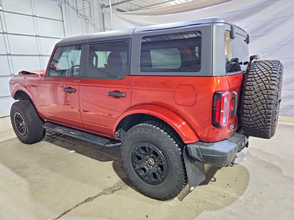 2022 Ford Bronco VIN 1FMEE5DP7NLB16373 COPART salvage auction — FRONT END, Me - Cert Of Title-Salvage Collisio, sold $17,000 on 2026-07-02 (photo 2)