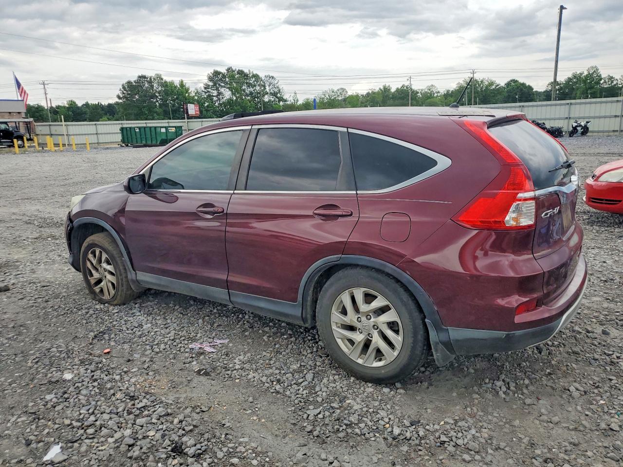 2016 Honda CR-V VIN 2HKRM3H57GH528807 COPART salvage auction — Front End, AL - CERT OF TITLE-PARTS ONLY SALVG, sold $3,200 on 2026-06-25 (photo 2)