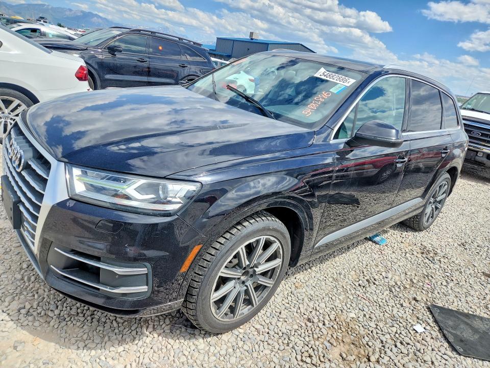 2017 Audi Q7 VIN WA1LAAF78HD003408 COPART salvage auction — MINOR DENT/SCRATCHES, Ut - Certificate Of Title (P), sold $5,400 on 2026-07-28 (photo 1)