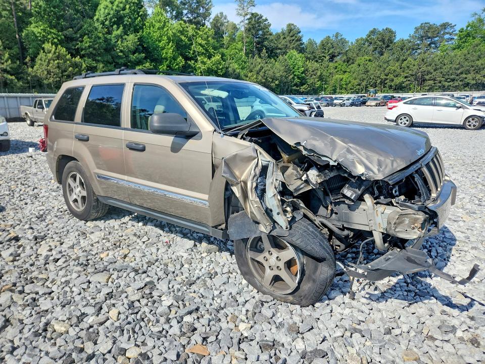 2005 Jeep Grand cherokee VIN 1J4GR48K15C664728 COPART salvage auction — FRONT END, Ga - Cert Of Title-Salvage, sold $275 on 2026-07-02 (photo 4)
