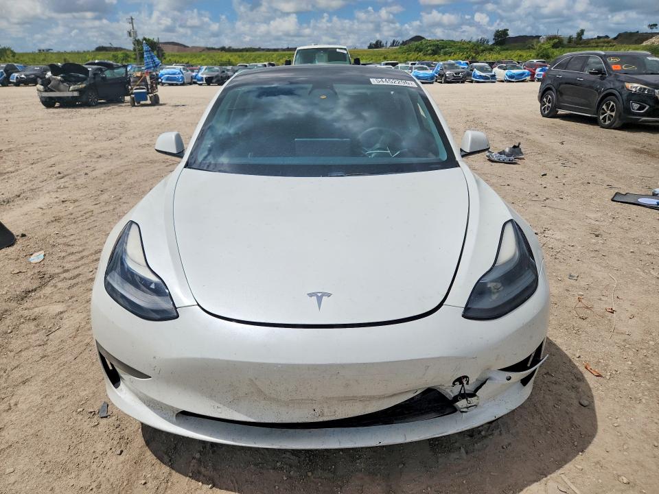 2021 Tesla Model 3 VIN 5YJ3E1EAXMF062227 COPART salvage auction — REAR END, Salvage Title, sold $3,000 on 2026-07-28 (photo 5)