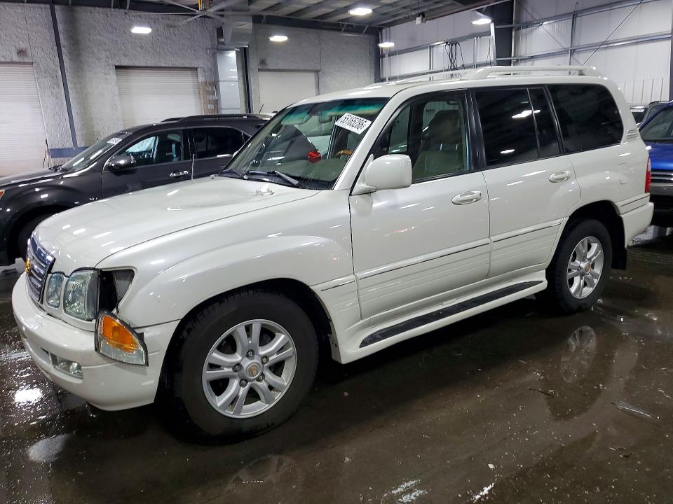 2005 Lexus Lx VIN JTJHT00W653550983 COPART salvage auction — FRONT END, Mn - Cert Of Title-Salvage, sold $8,800 on 2026-07-07 (photo 1)