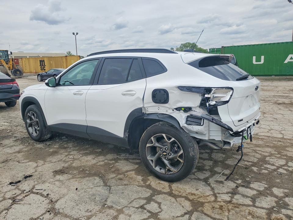 2025 Chevrolet VIN KL77LHEP9SC244349 COPART salvage auction — REAR END, IN - CERT OF TITLE-SALVAGE TITLE, sold $4,650 on 2026-07-28 (photo 2)
