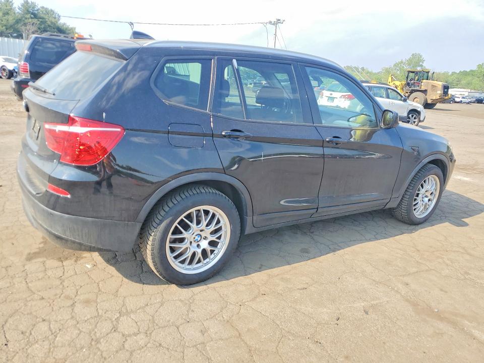 2014 BMW X3 VIN 5UXWX9C50E0D29761 COPART salvage auction — WATER/FLOOD, Ct - Cert Of Title-Flood Salvage, sold $1,150 on 2026-07-02 (photo 3)