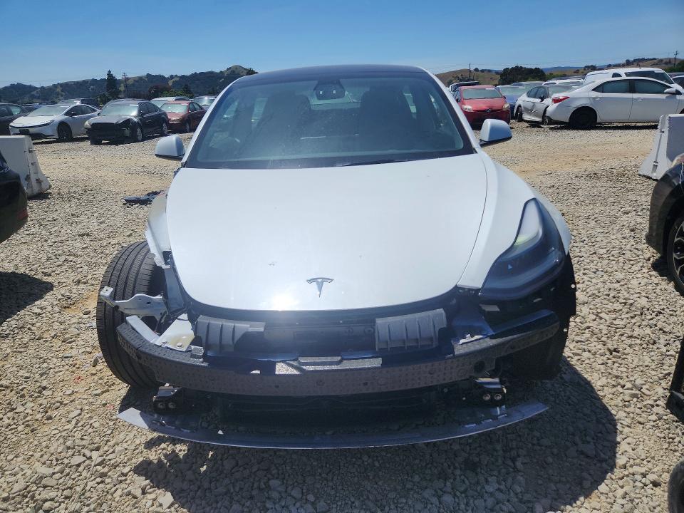 2022 Tesla Model 3 VIN 5YJ3E1EB7NF197899 COPART salvage auction — FRONT END, Ca - Salvage Certificate, sold $10,000 on 2026-07-14 (photo 5)