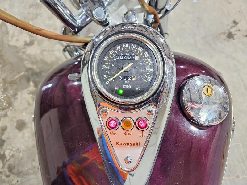 1997 Kawasaki Vn800 VIN JKBVNCB11VA055899 COPART salvage auction — FRONT END, Ok - Cert Of Title-Salvage, sold $25 on 2026-07-07 (photo 7)