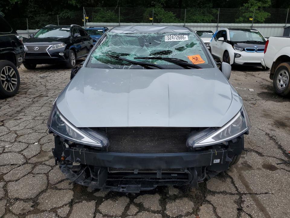 2020 Hyundai VIN KMHD74LF9LU070271 COPART salvage auction — FRONT END, GA - CERT OF TITLE-SALVAGE, sold $1,800 on 2026-07-31 (photo 5)