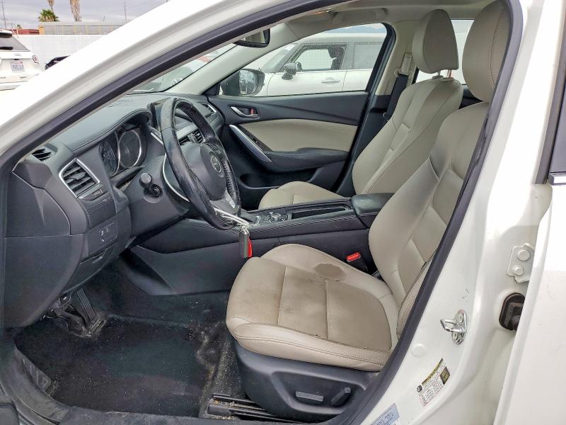 2016 Mazda 6 VIN JM1GJ1T56G1435098 COPART salvage auction — FRONT END, CA - SALVAGE CERTIFICATE, sold $1,750 on 2026-07-24 (photo 7)