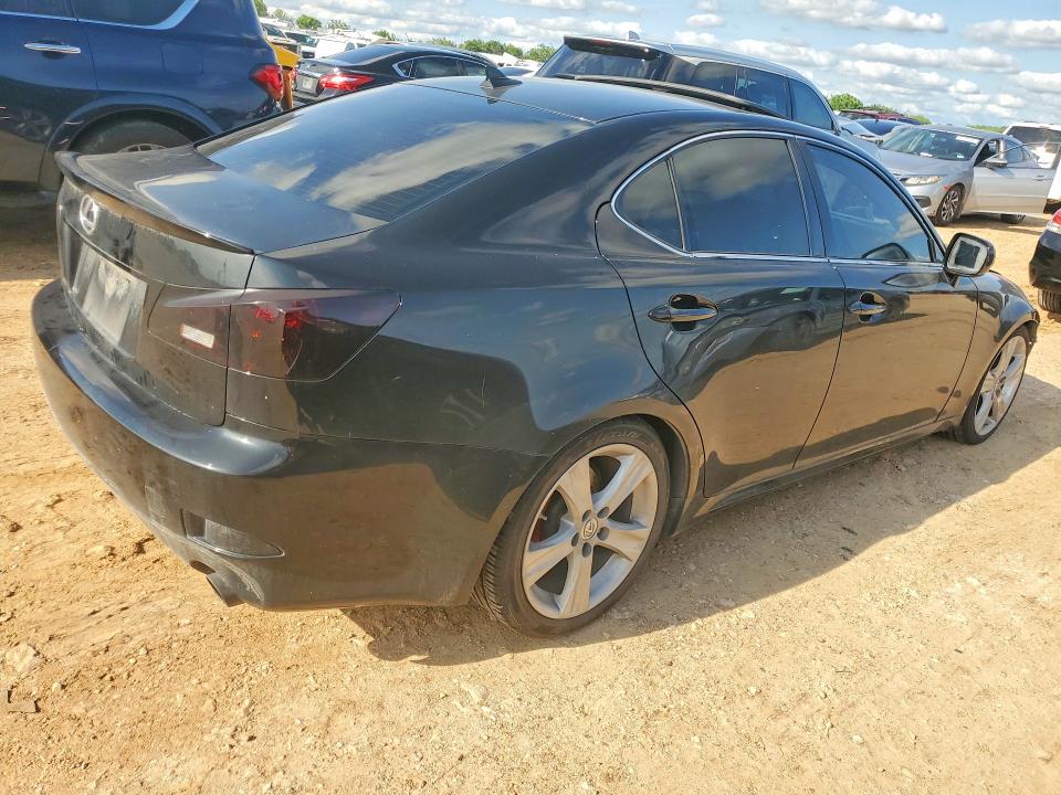 2007 Lexus Is VIN JTHBK262572046363 COPART salvage auction — FRONT END, Tx - Salvage Vehicle Title, sold $525 on 2026-07-09 (photo 3)