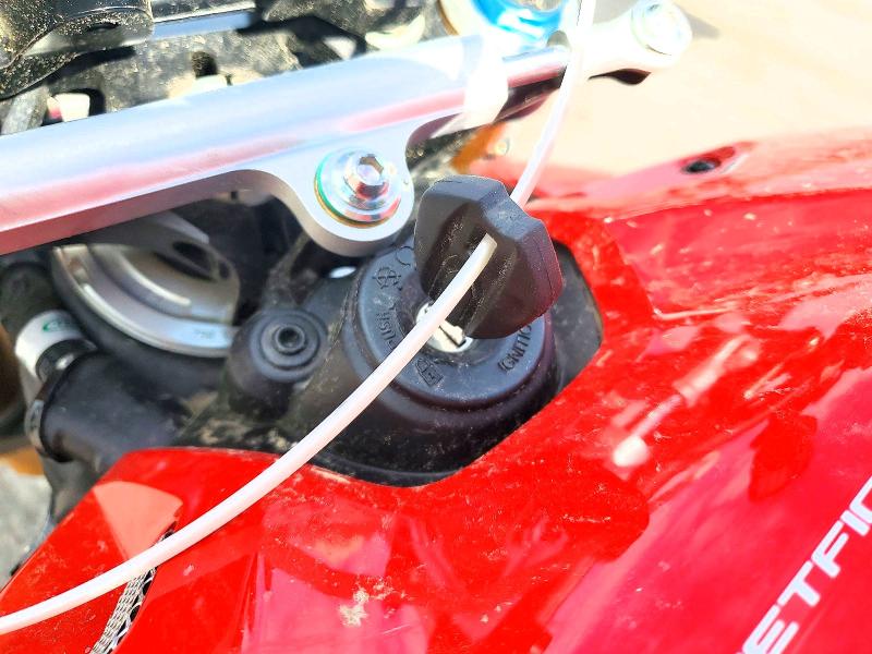 2021 Ducati Streetfighter VIN ZDMFAKNWXMB006709 COPART salvage auction — FRONT END, Nj - Cert Of Title-Salvage, sold $500 on 2026-07-30 (photo 8)