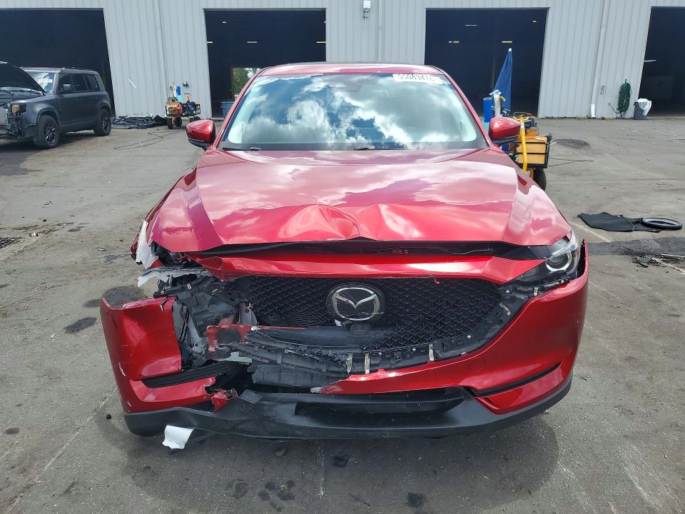 2021 Mazda Cx-5 VIN JM3KFACM5M1349772 COPART salvage auction — FRONT END, Fl - Cert Of Title Slvg Rebuildable, sold $1,250 on 2026-07-27 (photo 5)