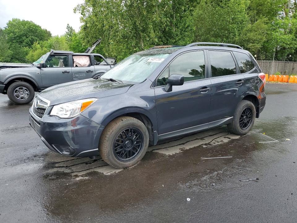 2015 Subaru Forester VIN JF2SJAGC2FH508963 COPART salvage auction — ROLLOVER, Or - Salvage Title Certificate, sold $1,600 on 2026-07-06 (photo 1)