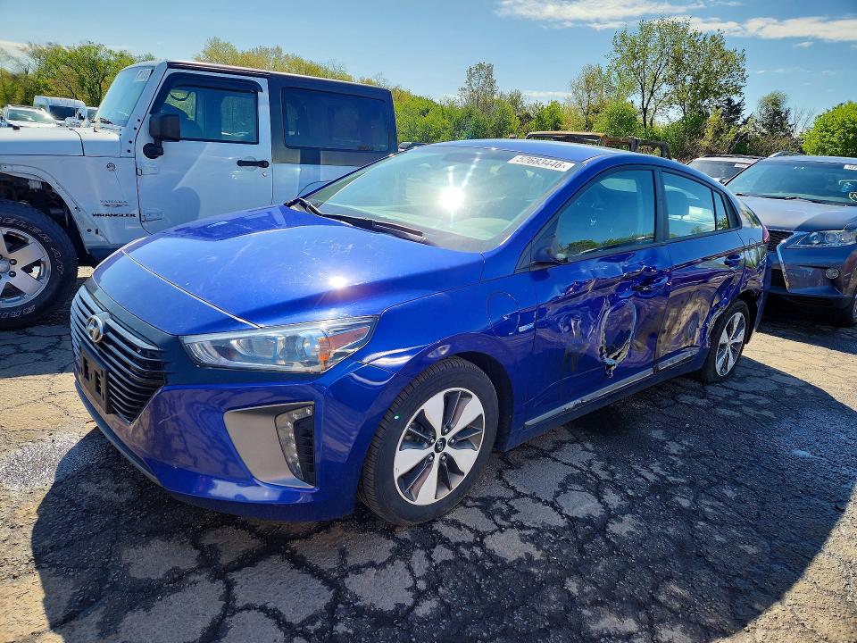 2019 Hyundai Ioniq VIN KMHC65LD3KU140834 COPART salvage auction — SIDE, Ct - Cert Of Title-Salvage, sold $475 on 2026-07-28 (photo 1)
