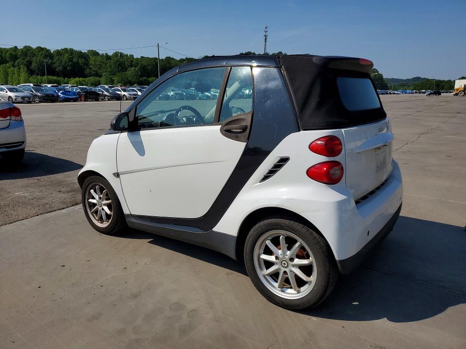 2008 Smart Fortwo VIN WMEEK31X48K208333 COPART salvage auction — MINOR DENT/SCRATCHES, Tx - Salvage Vehicle Title, sold $500 on 2026-07-27 (photo 2)