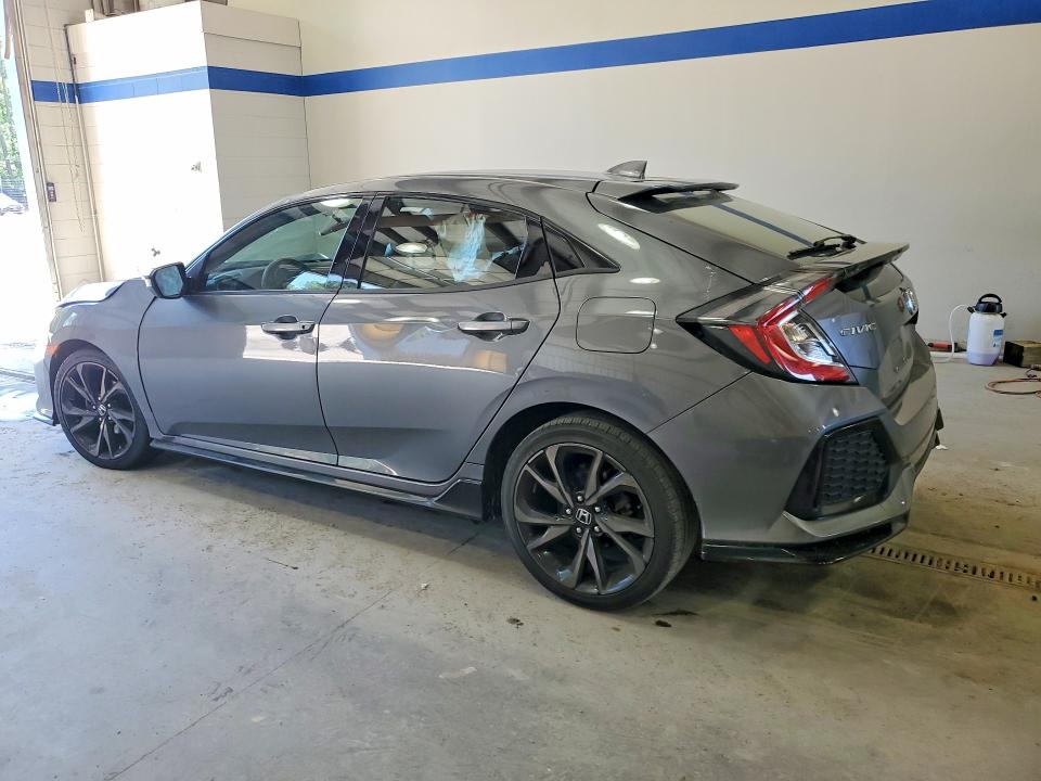 2017 Honda Civic VIN SHHFK7H47HU204973 COPART salvage auction — FRONT END, Salvage Title, sold $2,200 on 2026-07-31 (photo 2)
