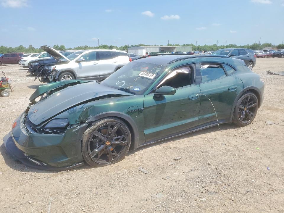 2025 Porsche VIN WP0BB2Y19SSA73096 COPART salvage auction — FRONT END, TX - SALVAGE VEHICLE TITLE (P), sold $25,750 on 2026-09-03 (photo 1)