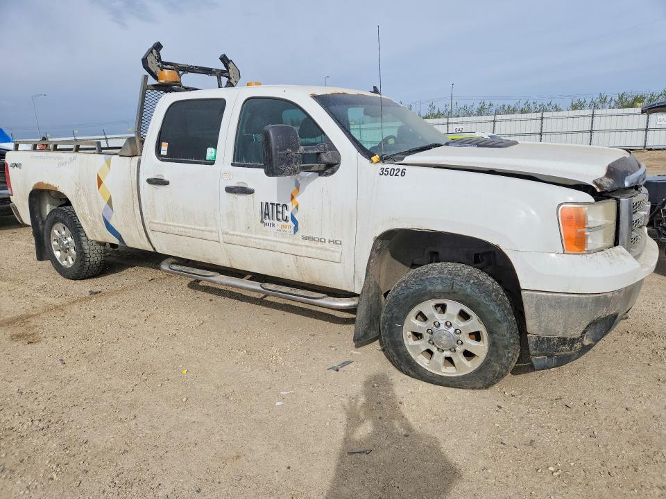 2013 Gmc SIERRA VIN 1GT423C83DF197165 COPART salvage auction — FRONT END, AB - BOS - SALVAGE, sold $2,150 on 2026-07-02 (photo 4)