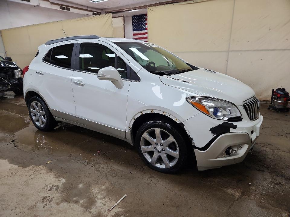 2015 Buick Encore VIN KL4CJCSB9FB237460 COPART salvage auction — FRONT END, MI - CERT OF TITLE-REBUILT SALVAGE, sold $1,550 on 2026-07-22 (photo 4)