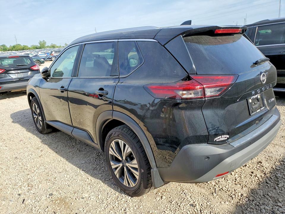 2023 Nissan Rogue VIN 5N1BT3BB7PC741945 COPART salvage auction — HAIL, Ia - Cert Of Title-Salvage Title, sold $80 on 2026-07-29 (photo 2)