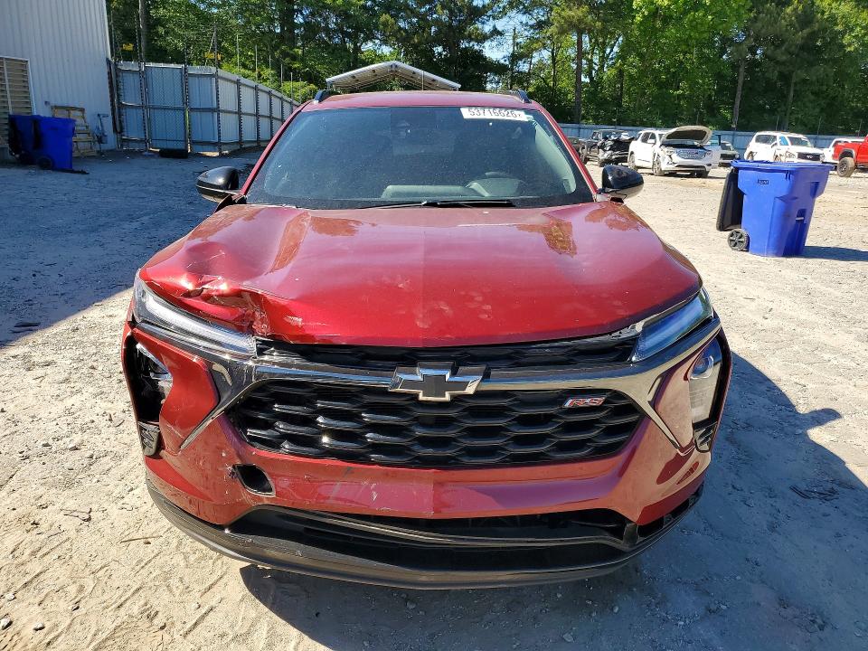 2025 Chevrolet VIN KL77LJEP3SC119189 COPART salvage auction — FRONT END, Ga - Cert Of Title-Salvage, sold $8,400 on 2026-07-31 (photo 5)