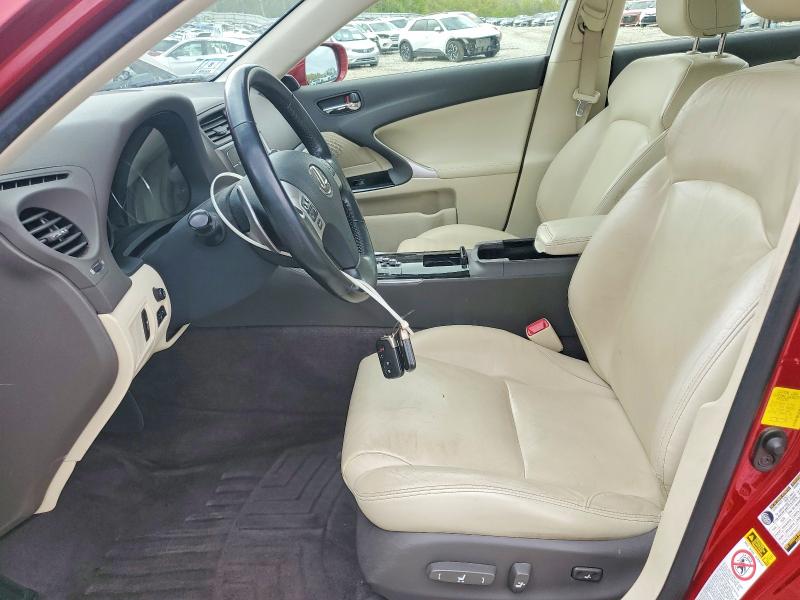 2012 Lexus Is VIN JTHBF5C27C5173182 COPART salvage auction — SIDE, Ma - Cert Of Title-Reconstrctd Coll, sold $1,050 on 2026-07-29 (photo 7)