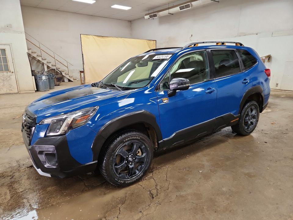2022 Subaru Forester VIN JF2SKAMC6NH485641 COPART salvage auction — FRONT END, Mi - Certificate Of Title, sold $4,600 on 2026-07-29 (photo 1)