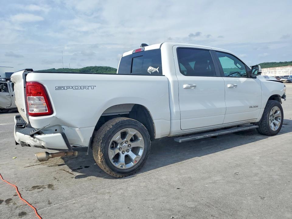 2021 Ram 1500 VIN 1C6SRFFT0MN777555 COPART salvage auction — FRONT END, Ok - Cert Of Title-Salvage, sold $6,700 on 2026-07-02 (photo 3)