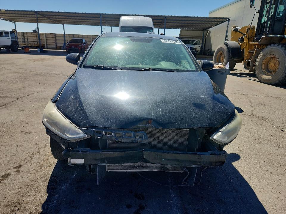 2018 Hyundai Elantra VIN 5NPD84LF1JH223802 COPART salvage auction — FRONT END, Tx - Salvage Vehicle Title, sold $1,150 on 2026-07-31 (photo 5)