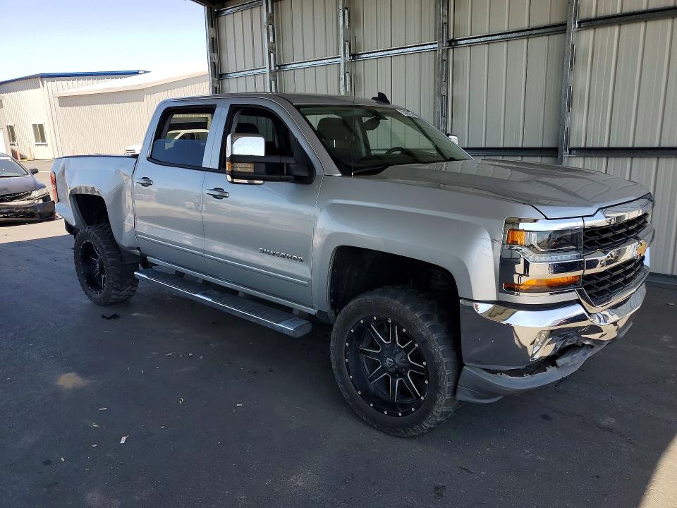2018 Chevrolet Silverado VIN 3GCPCREC8JG203602 COPART salvage auction — REAR END, Ca - Salvage Certificate, sold $4,600 on 2026-07-02 (photo 4)