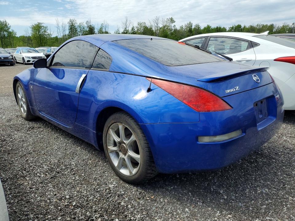 2004 Nissan 350z VIN JN1AZ34E34T062307 COPART salvage auction — FRONT END, On - Permit No Brand - Unfit, sold $275 on 2026-07-28 (photo 2)