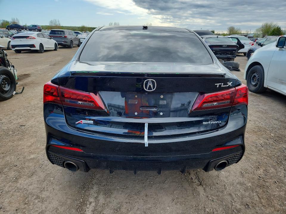 2020 Acura Tlx VIN 19UUB3F60LA802413 COPART salvage auction — VANDALISM, On - Permit No Brand - Unfit, sold $8,800 on 2026-07-23 (photo 6)
