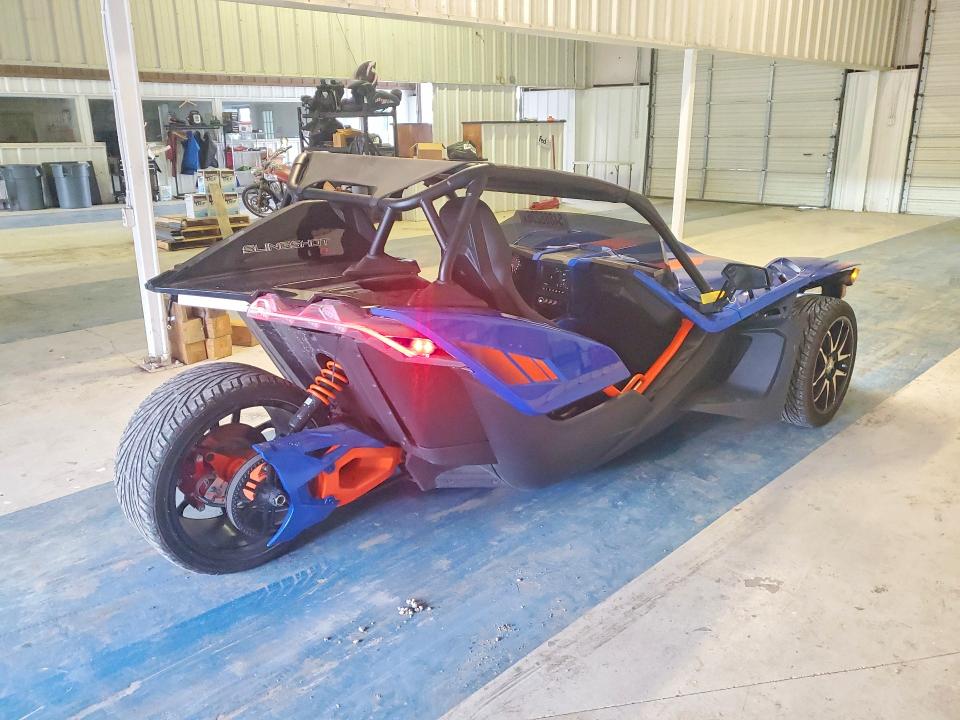 2024 Polaris Slingshot VIN 57XAARHBXR8165569 COPART salvage auction — REAR END, Salvage Title, sold $14,200 on 2026-07-30 (photo 3)
