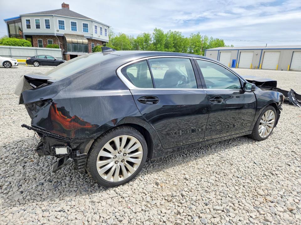 2014 Acura RLX VIN JH4KC1F54EC007109 COPART salvage auction — FRONT END, Ma - Cert Of Title-Reconstrctd Coll, sold $425 on 2026-07-06 (photo 3)