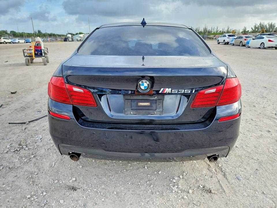 2014 BMW VIN WBA5B1C59ED917108 COPART salvage auction — WATER/FLOOD, Fl - Cert Of Title-Slvg Rebld Flood, sold $3,750 on 2026-07-14 (photo 6)