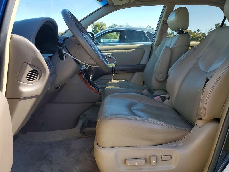2001 Lexus Rx 300 VIN JTJGF10U410099281 COPART salvage auction — FRONT END, CA - SALVAGE CERTIFICATE, sold $575 on 2026-07-27 (photo 7)