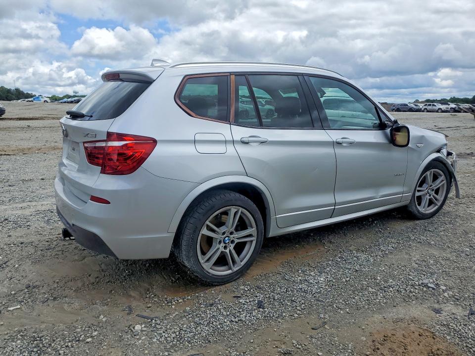 2014 BMW X3 VIN 5UXWX9C55E0D24085 COPART salvage auction — FRONT END, Nc - Salvage Certificate Of Title, sold $825 on 2026-07-08 (photo 3)