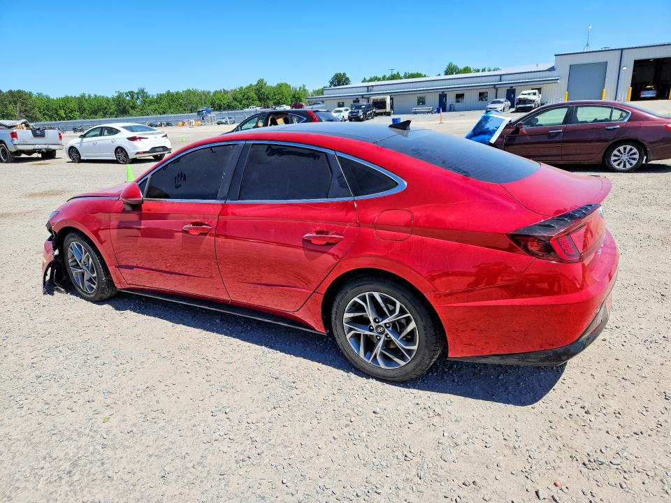 2020 Hyundai Sonata VIN 5NPEF4JA2LH039683 COPART salvage auction — FRONT END, Nc - Salvage Certificate Of Title, sold $3,300 on 2026-07-06 (photo 2)