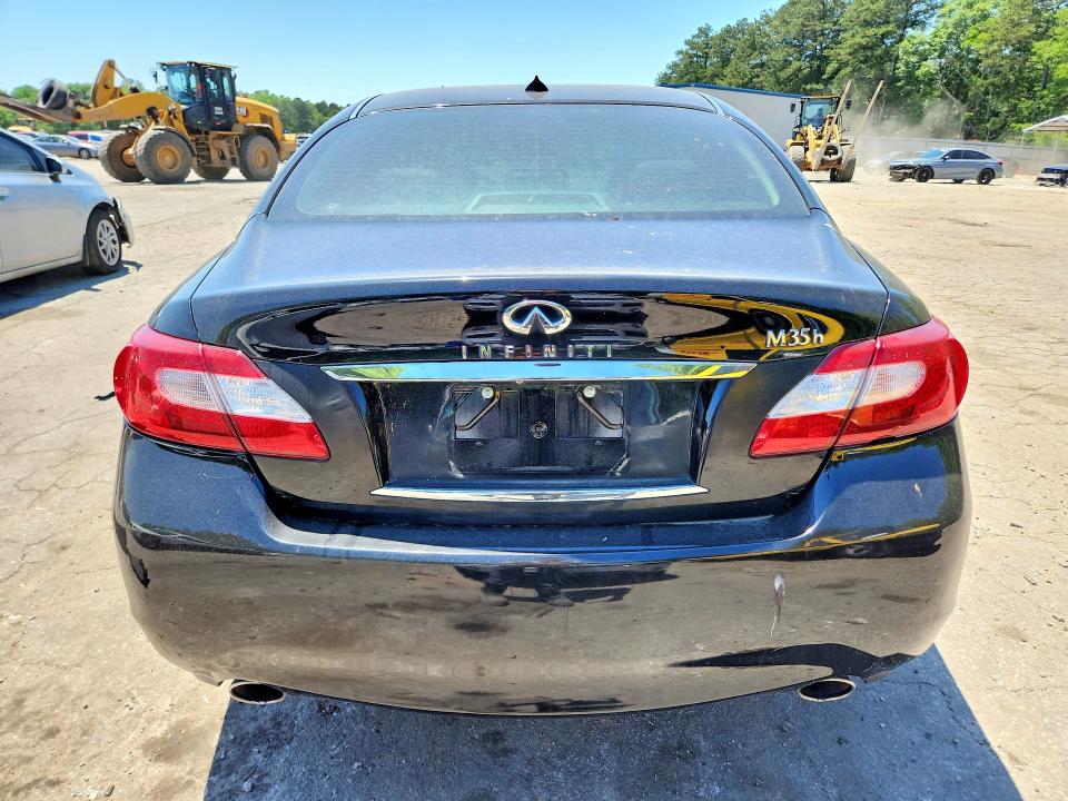 2012 Infiniti M35h VIN JN1EY1AP7CM910275 COPART salvage auction — NORMAL WEAR, Fl - Certificate Of Title, sold $300 on 2026-07-24 (photo 6)