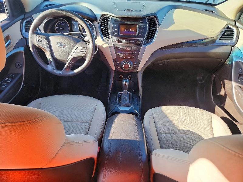 2018 Hyundai Santa fe VIN 5XYZT3LB7JG565743 COPART salvage auction — WATER/FLOOD, Fl - Cert Of Title-Slvg Rebld Flood, sold $3,650 on 2026-07-08 (photo 8)